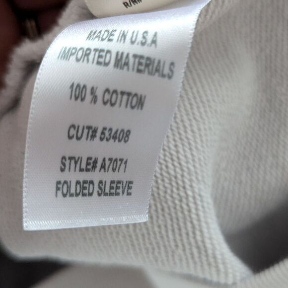 Agolde Folded Sleeve Sweatshirt - Picture 7 of 7